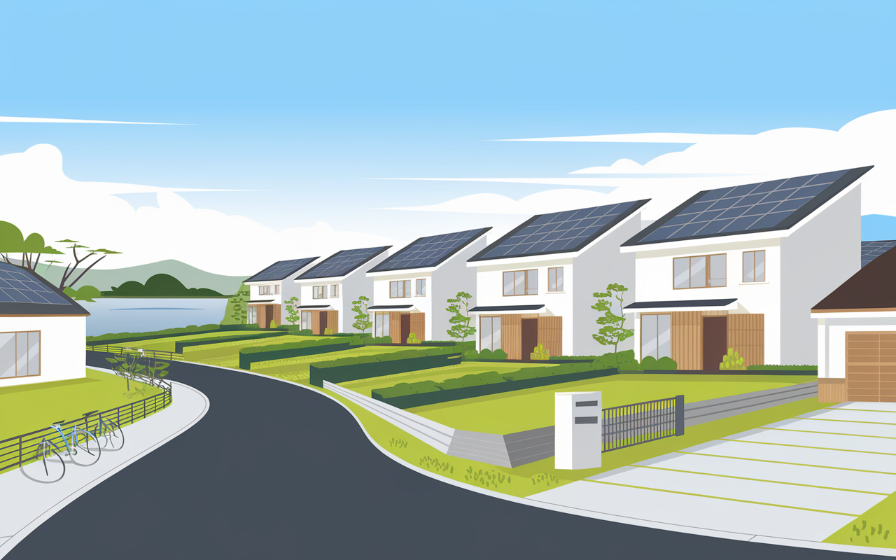 土浦市で新築戸建てを検討中の方へ！光熱費ゼロを目指すZEH住宅の魅力と選び方の画像