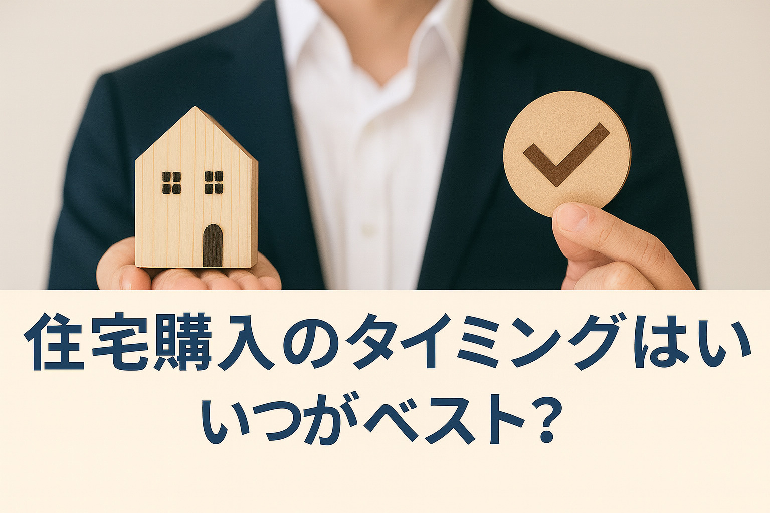 「住宅購入のタイミングはいつがベスト？金利・相場・ライフプランから考える最適時期」の画像