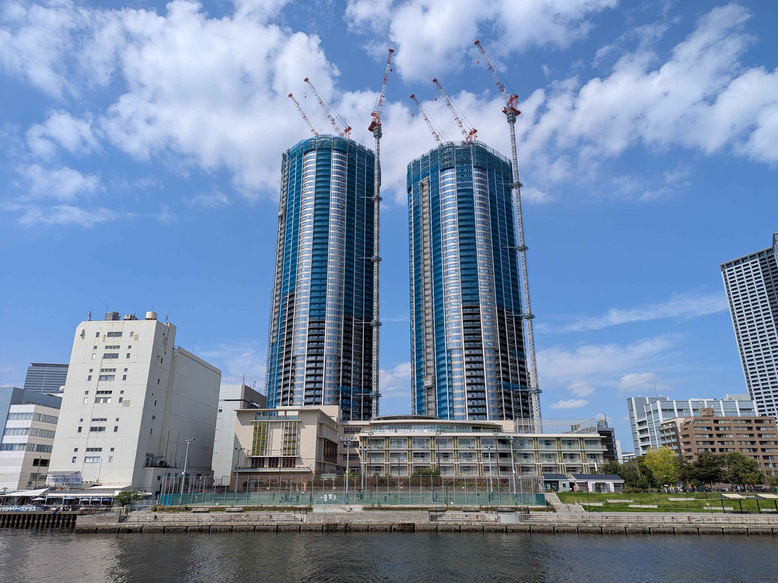 ザ豊海タワーマリーナ＆スカイの外観