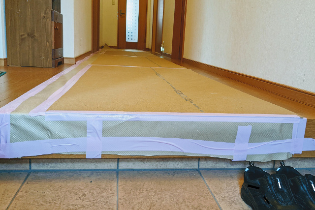 廊下リノベーションに使う床材