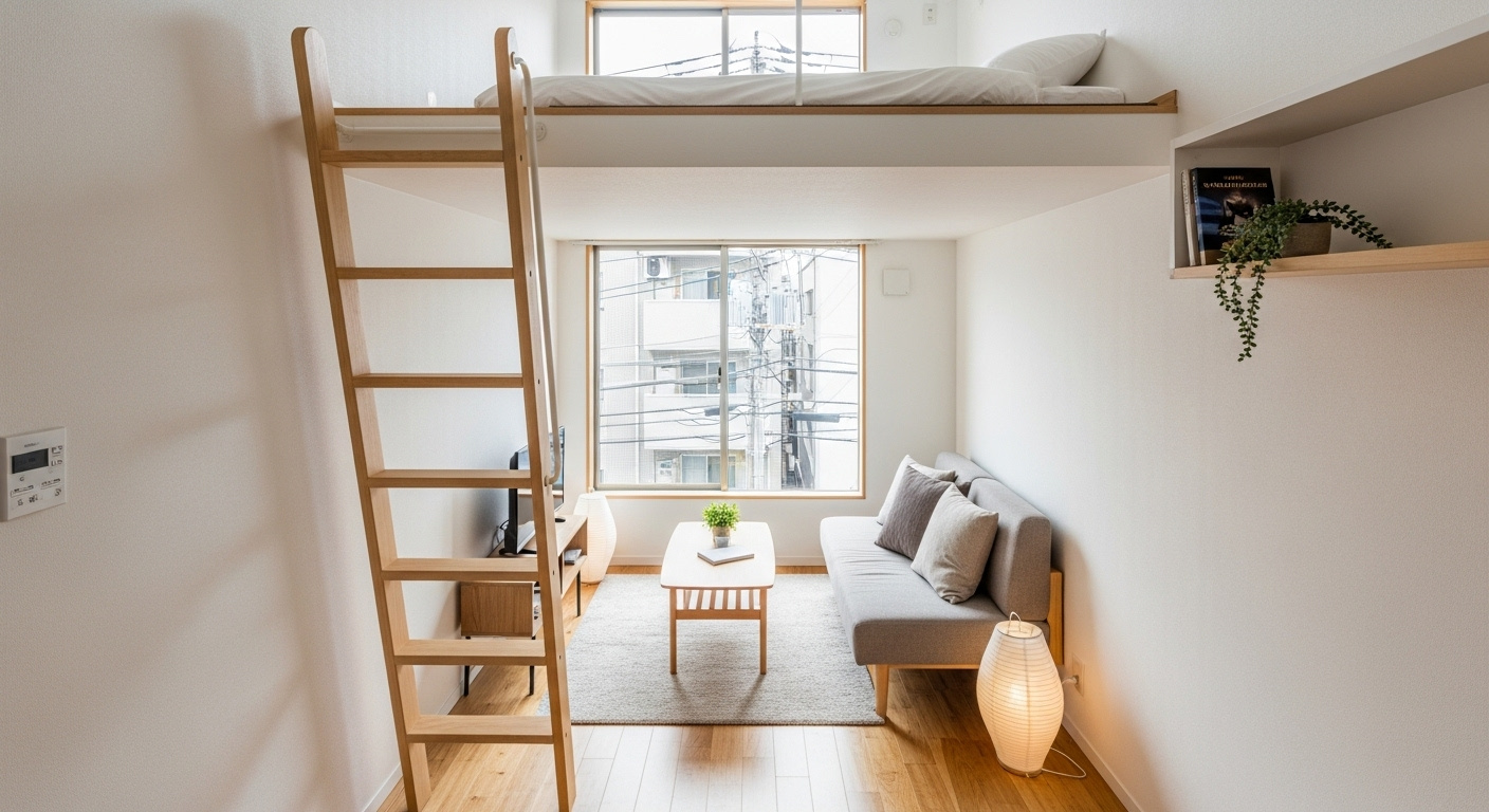 ロフトは専有面積に入る!?ロフト付き物件のあれこれの画像