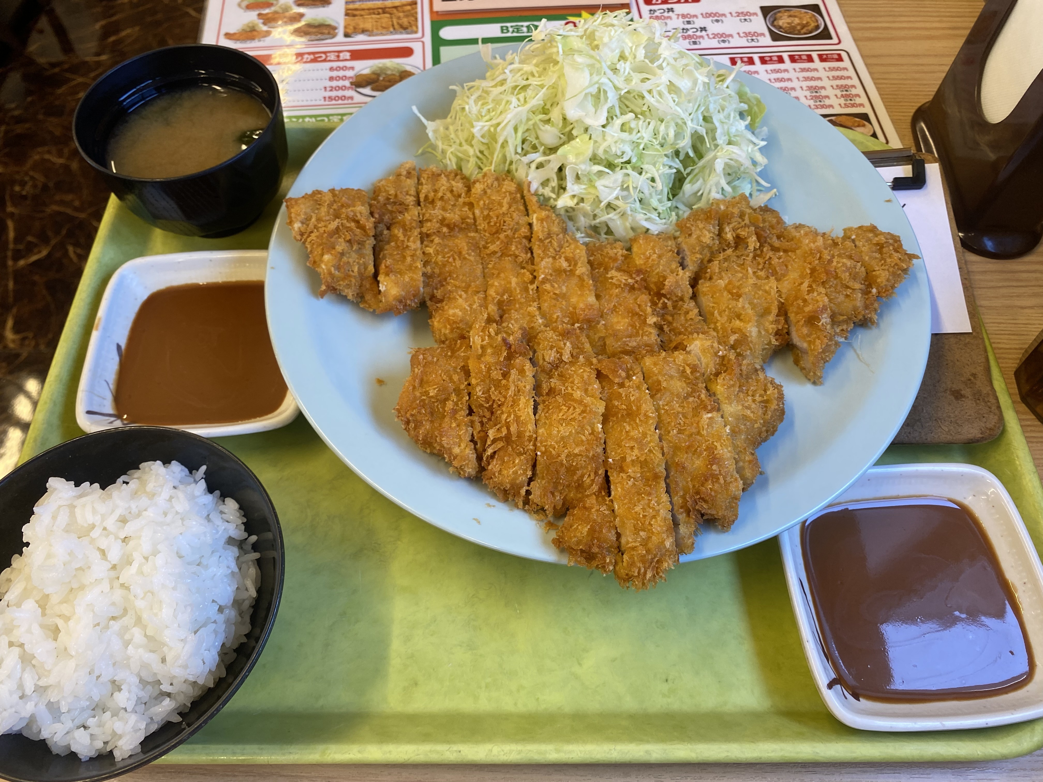 博多でボリューム勝負のトンカツと言えば「とんかつ大将」さんですね！の画像