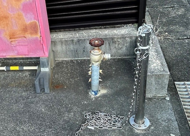 【津島市不動産売却】消火栓の画像