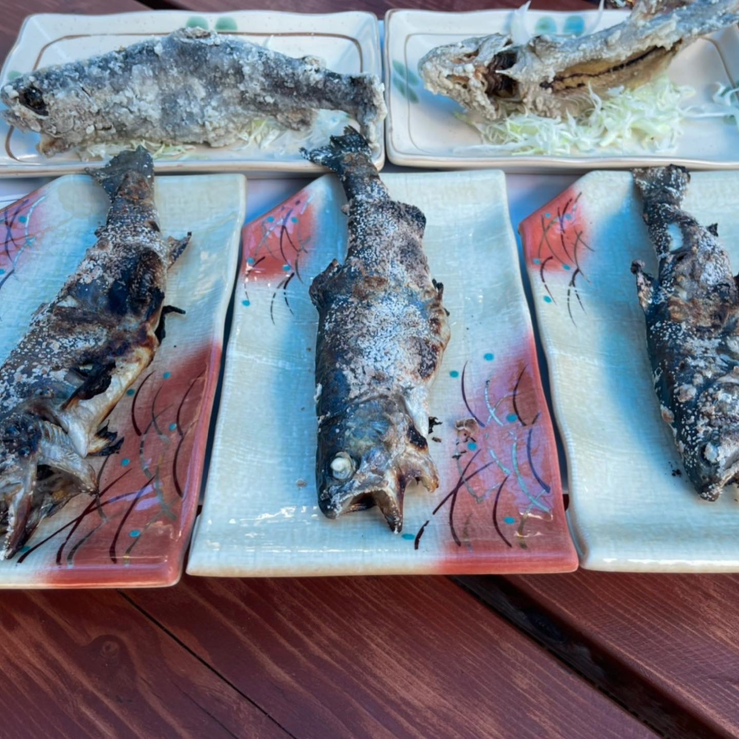 鮎を食してきました～の画像