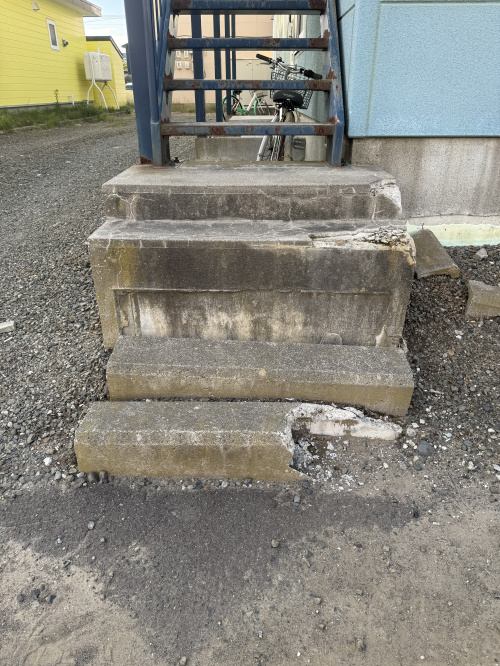 階段補修の画像