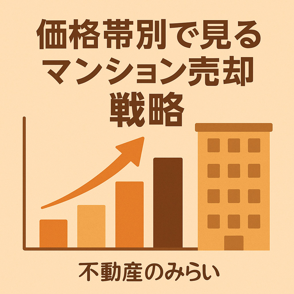 価格帯別で見るマンション売却戦略｜不動産のみらい