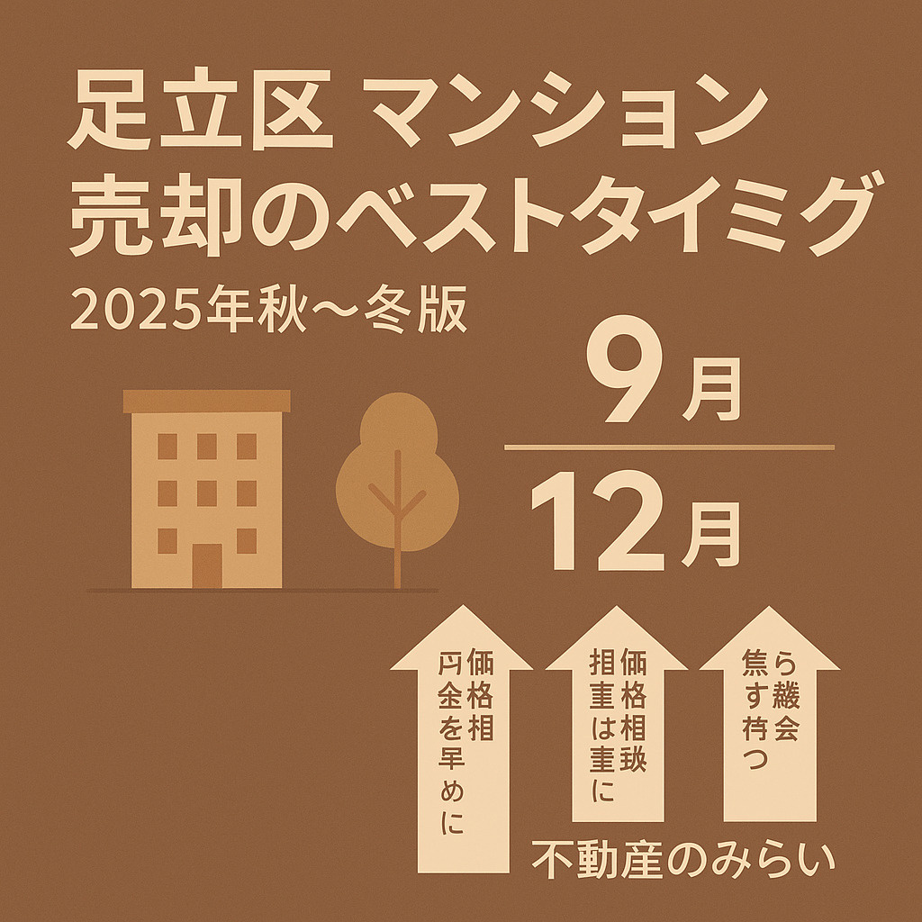 不動産のみらいが選ばれる理由と地域密着の強み｜足立区マンション売却
