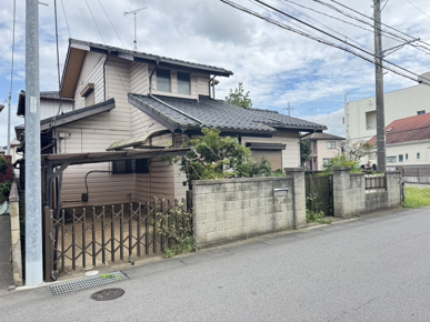 龍ケ崎市駅東口徒歩圏内古家付き土地!の画像