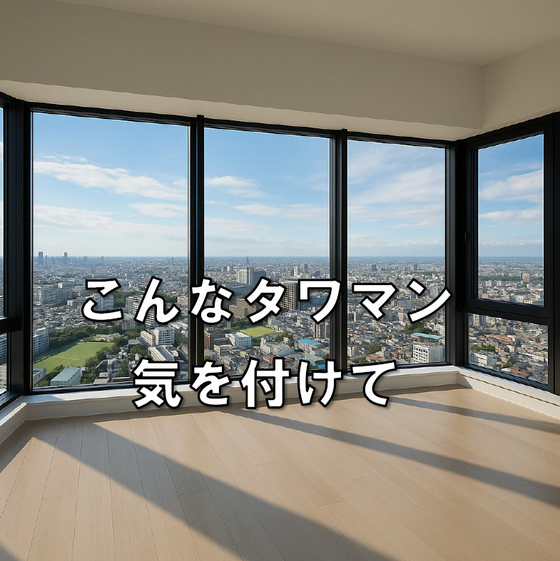 こんなタワマンには気をつけろ