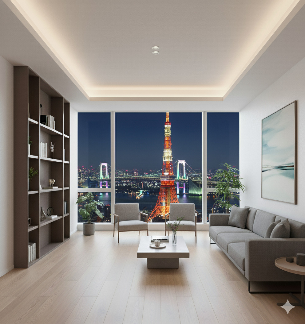 タワーマンション夜景