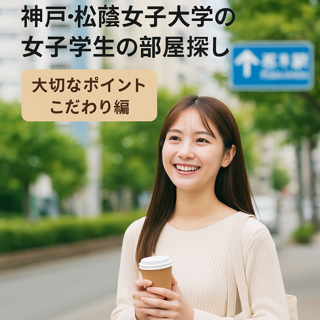 神戸大学・神戸松蔭女子大学の女子学生の部屋探し｜こだわり編の画像