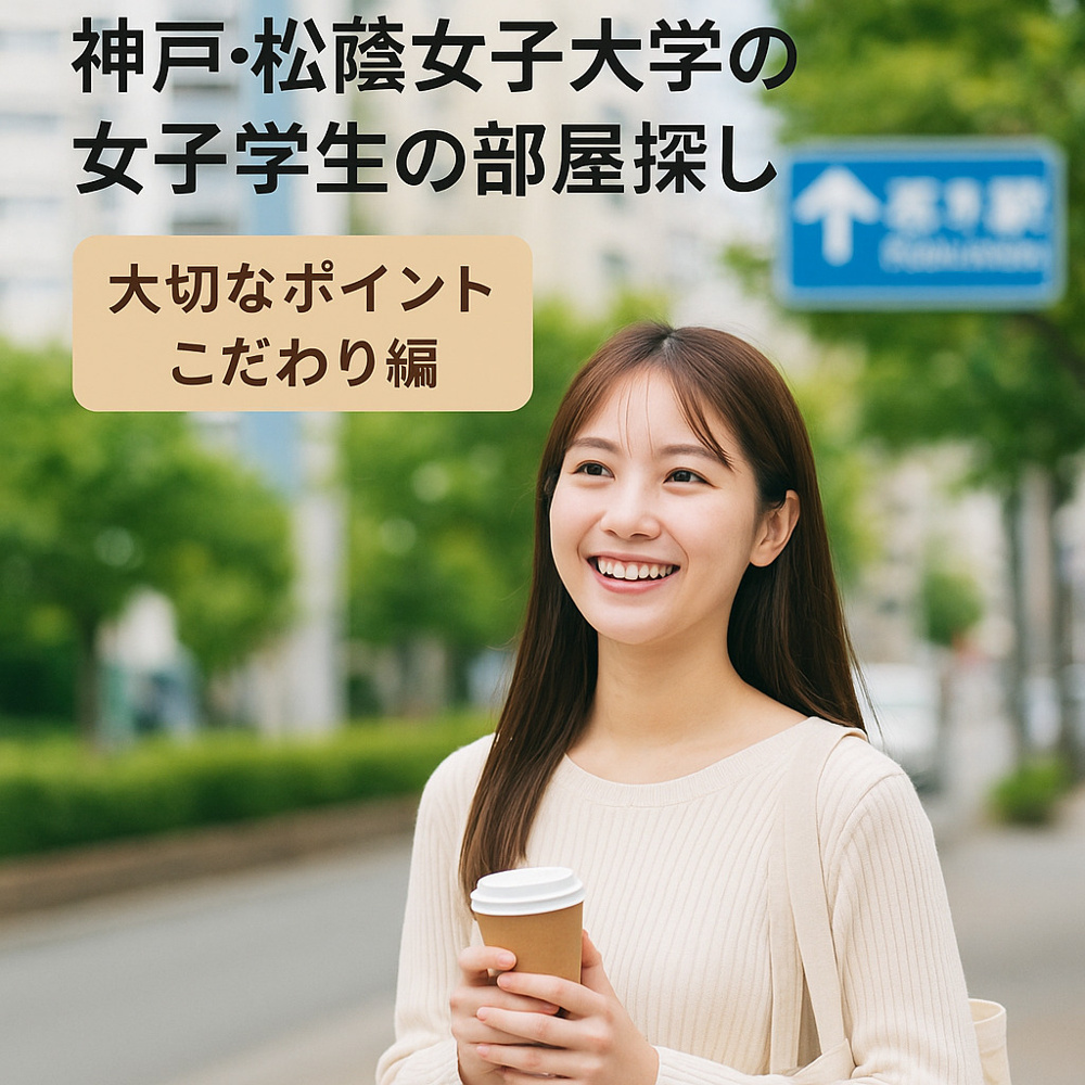 神戸大学・神戸松蔭女子大学の女子学生の部屋探し｜こだわり編の画像