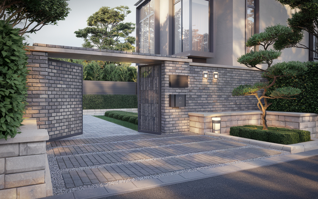 門や入口をおしゃれにするレンガ調の魅力とは？庭やアプローチづくりの基本も紹介の画像