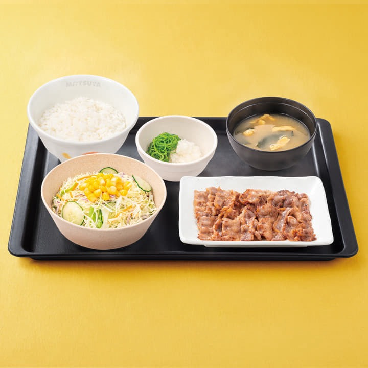 六甲道の定番ランチ！松屋のカルビ焼肉定食で満たされる昼ごはん【ワンプラス六甲道本店】の画像