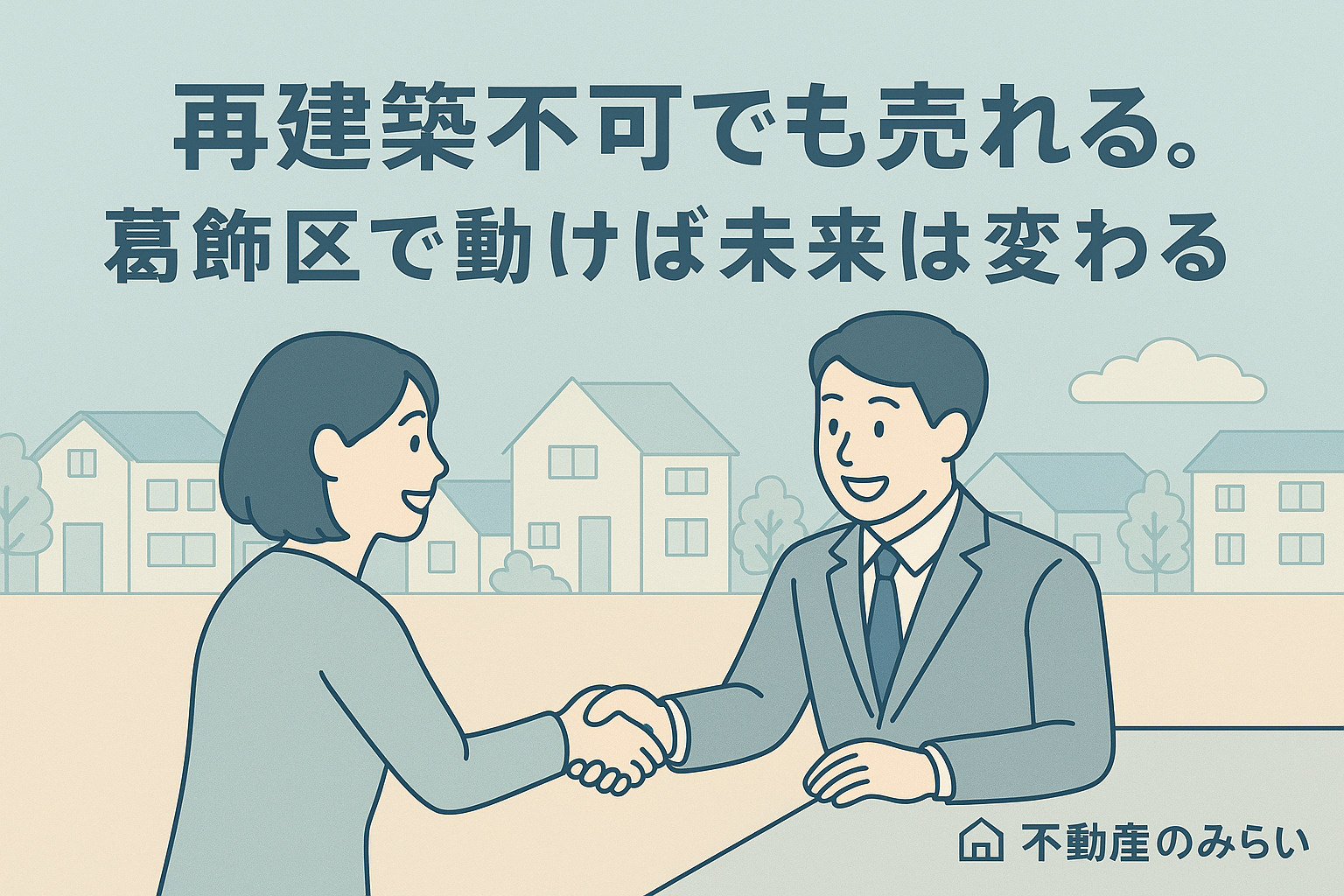 再建築不可物件の売却｜葛飾区で“売れない”を“売れる”に変える方法の画像