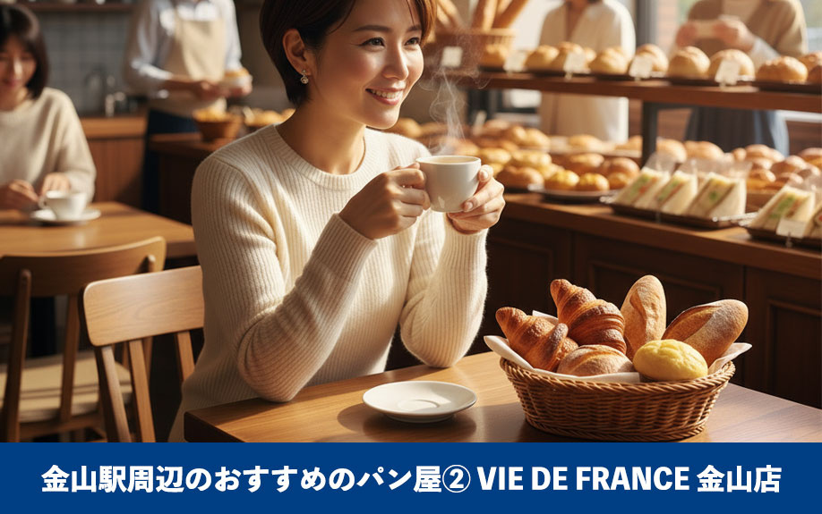 金山駅周辺のおすすめのパン屋②VIE DE FRANCE 金山店