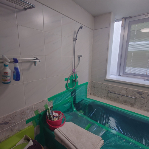 在来浴室工事の画像