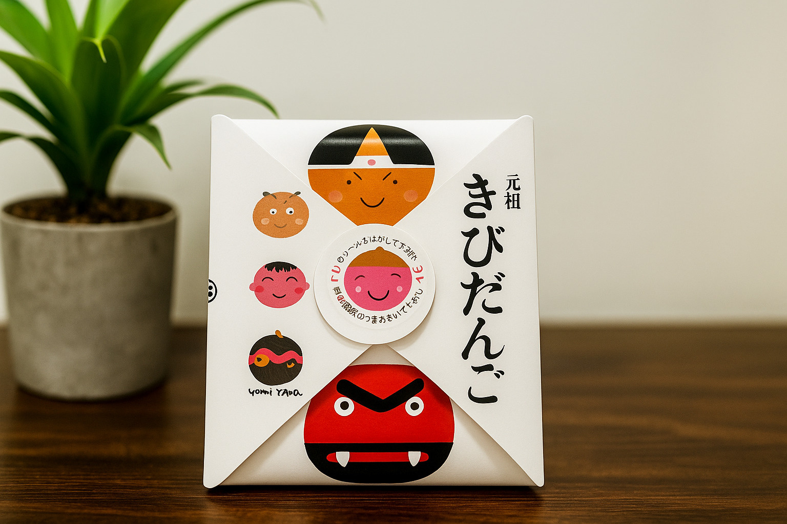 午後のおやつはきびだんごの画像