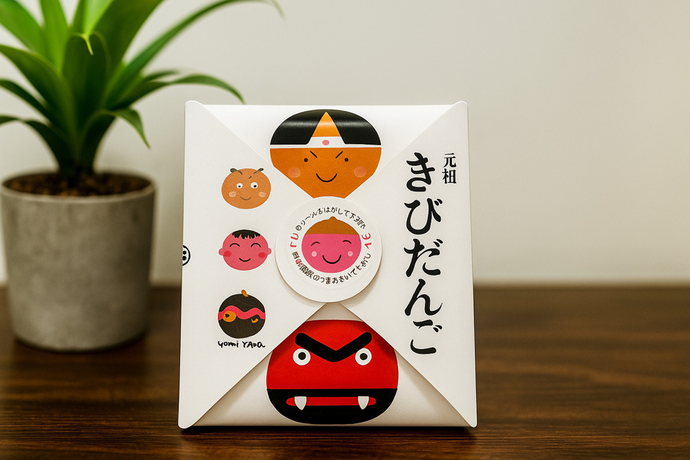 午後のおやつはきびだんごの画像