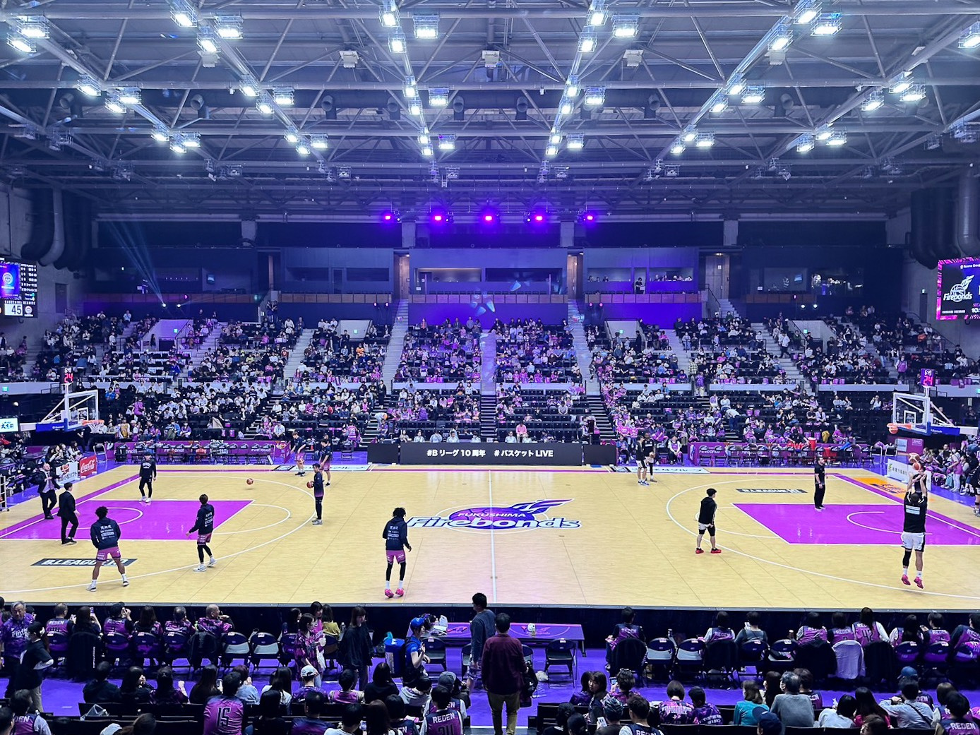 福島ファイヤーボンズ観戦