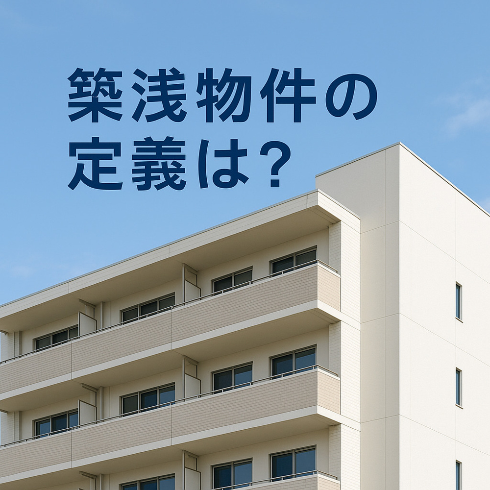 築浅物件の定義は？実は明確な基準はない？の画像