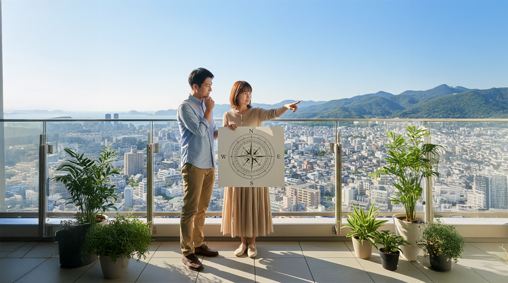 【芦屋の不動産】南向き信仰は本当？プロが教える、あなたに合う方角の選び方の画像