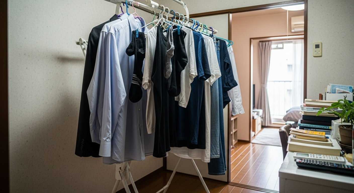 いまどき「バルコニーなし」が主流？室内干しの流儀とはの画像