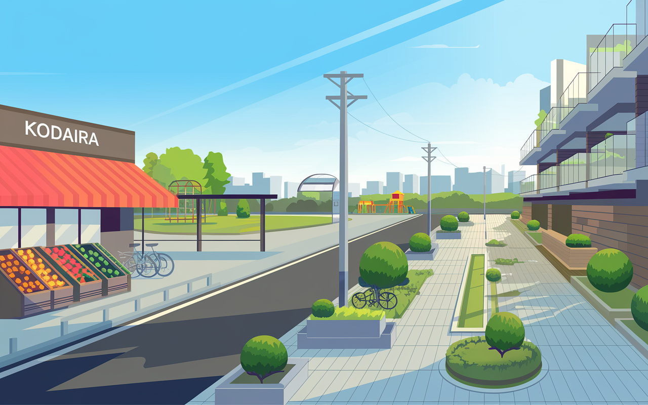 【小平市】街の魅力や特徴を知っていますか？交通や買い物の利便性も紹介の画像