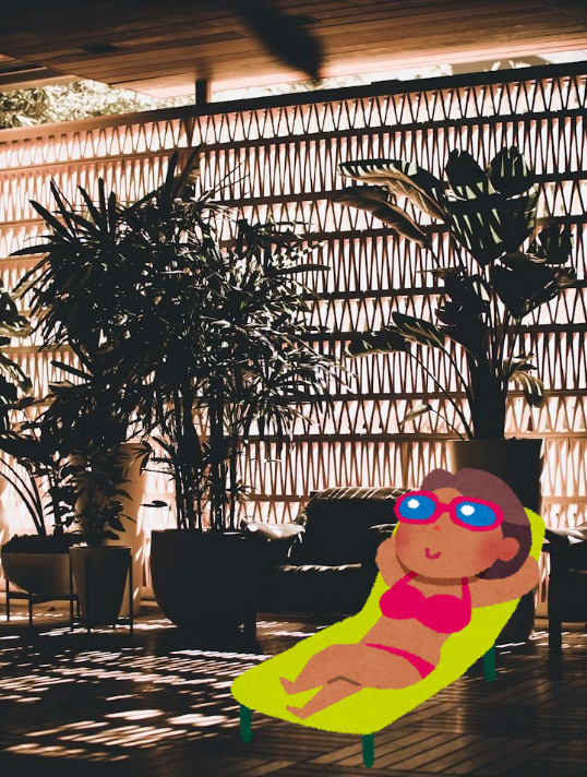 秋の南国を味わえる場所の画像