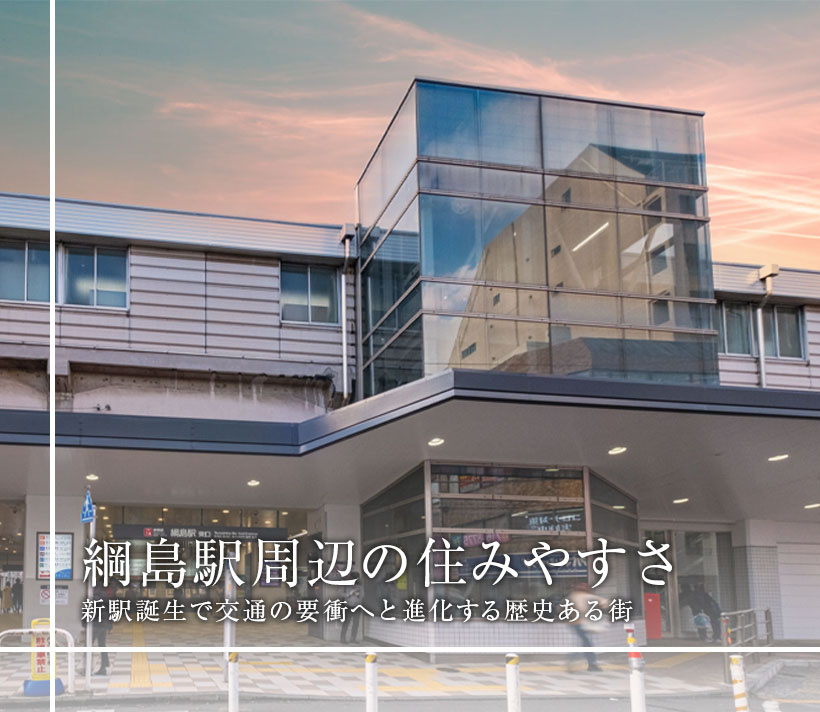 綱島駅周辺の住みやすさ、新駅誕生で交通の要衝へと進化する歴史ある街