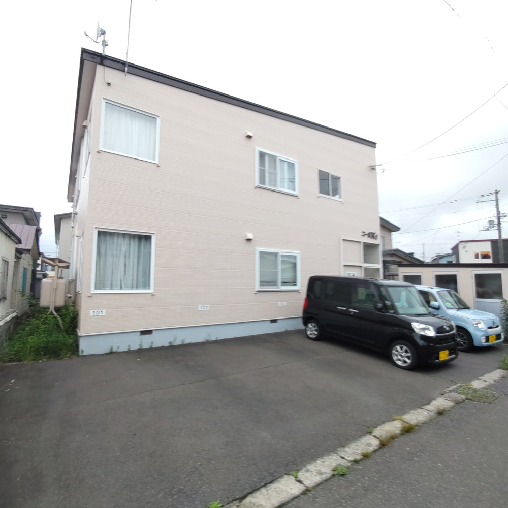 【登別市桜木町の2LDKアパート】低家賃で快適！「コーポK1」のご紹介の画像