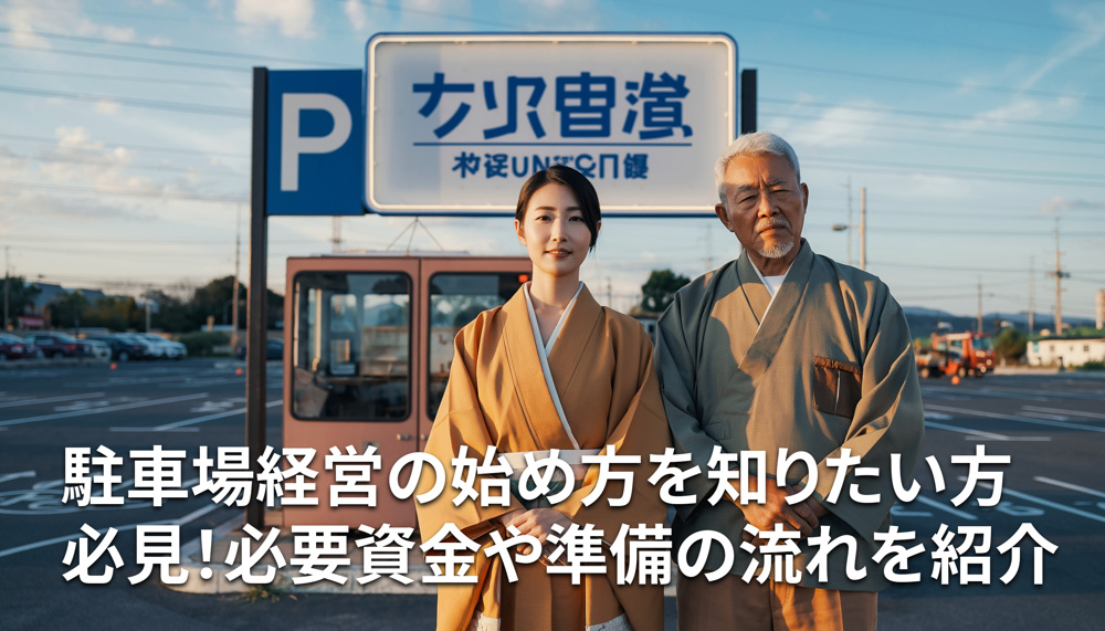 駐車場経営の始め方を知りたい方必見！必要資金や準備の流れを紹介の画像