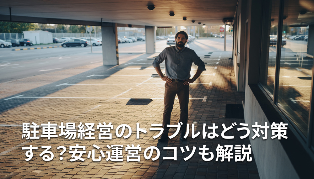 駐車場経営のトラブルはどう対策する？安心運営のコツも解説の画像