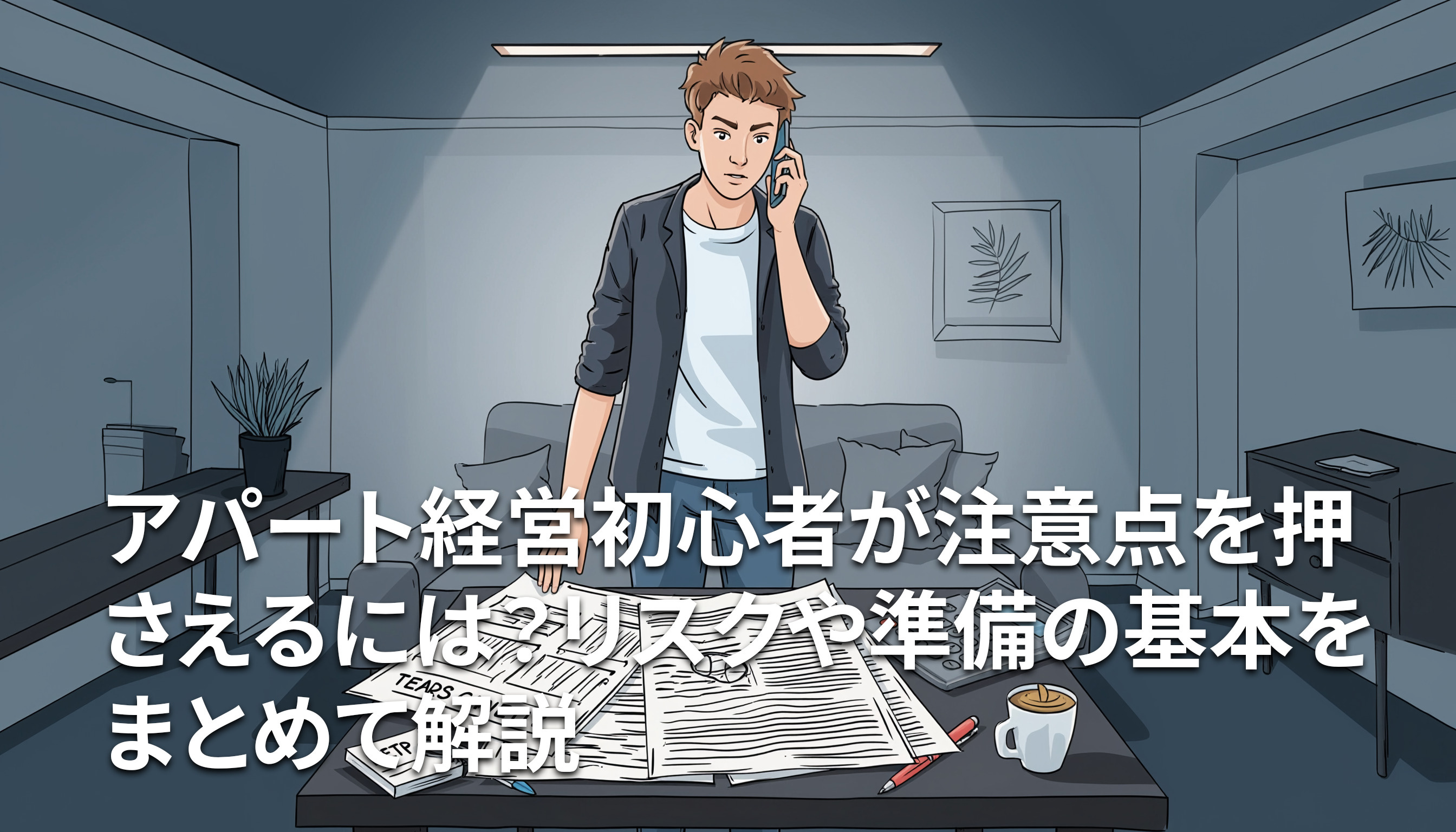アパート経営初心者が注意点を押さえるには？リスクや準備の基本をまとめて解説の画像