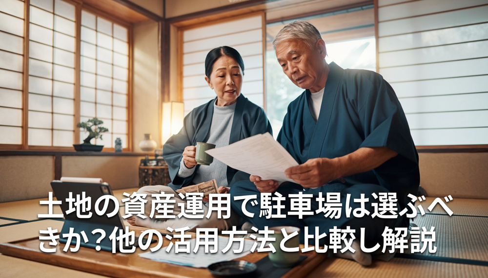 土地の資産運用で駐車場は選ぶべきか？他の活用方法と比較し解説の画像