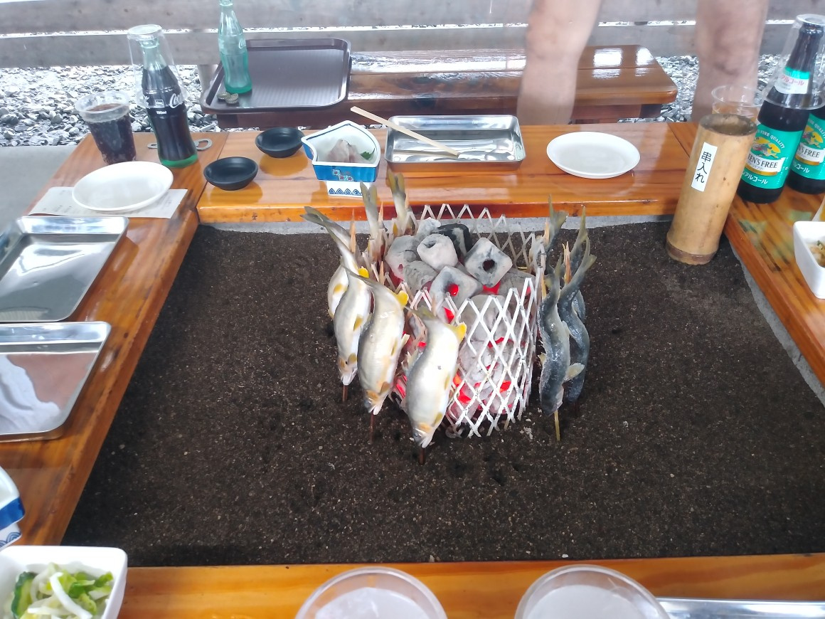 鮎　食べにの画像