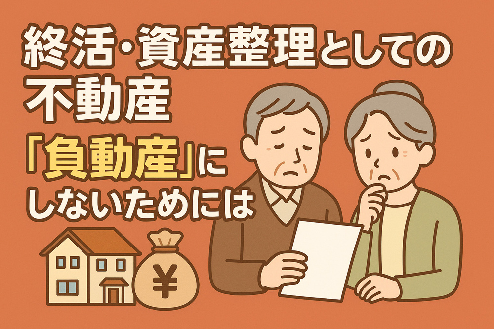 終活・資産整理としての不動産：『負動産』にしないためのチェックリストの画像