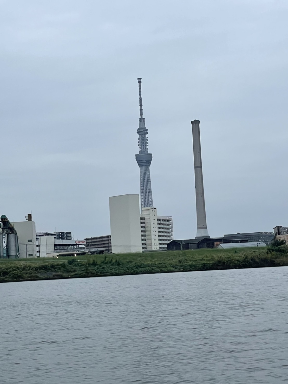 雨の海釣りの画像