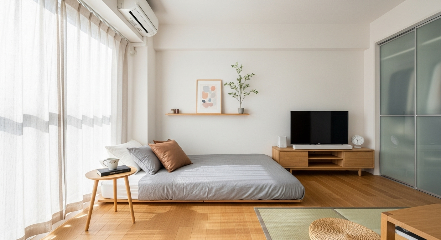 ６畳は狭い？ベッドは置ける？おすすめのレイアウトやアイデアをご紹介！の画像