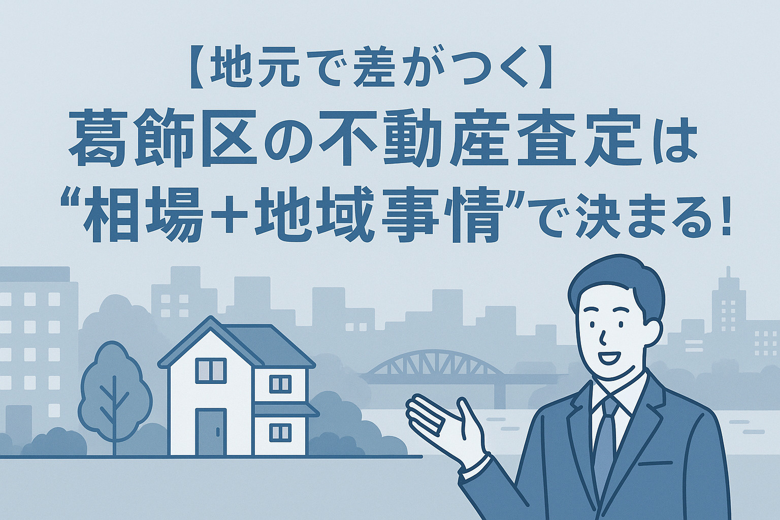 【地元で差がつく】葛飾区の不動産査定は“相場＋地域事情”で決まる！の画像