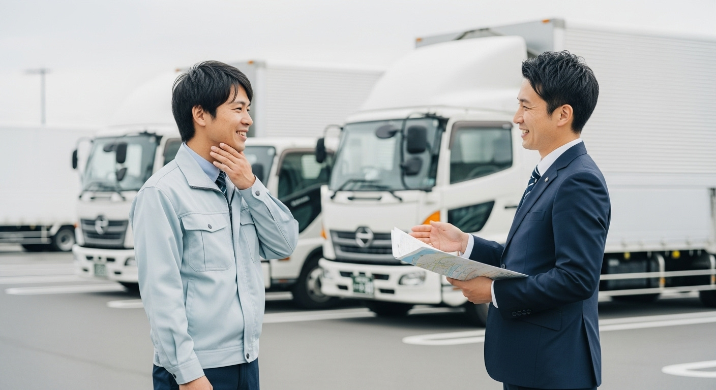トラック駐車場探しで門前払いされた方へ。春日井市の不動産のいろは屋が即日解決した理由の画像