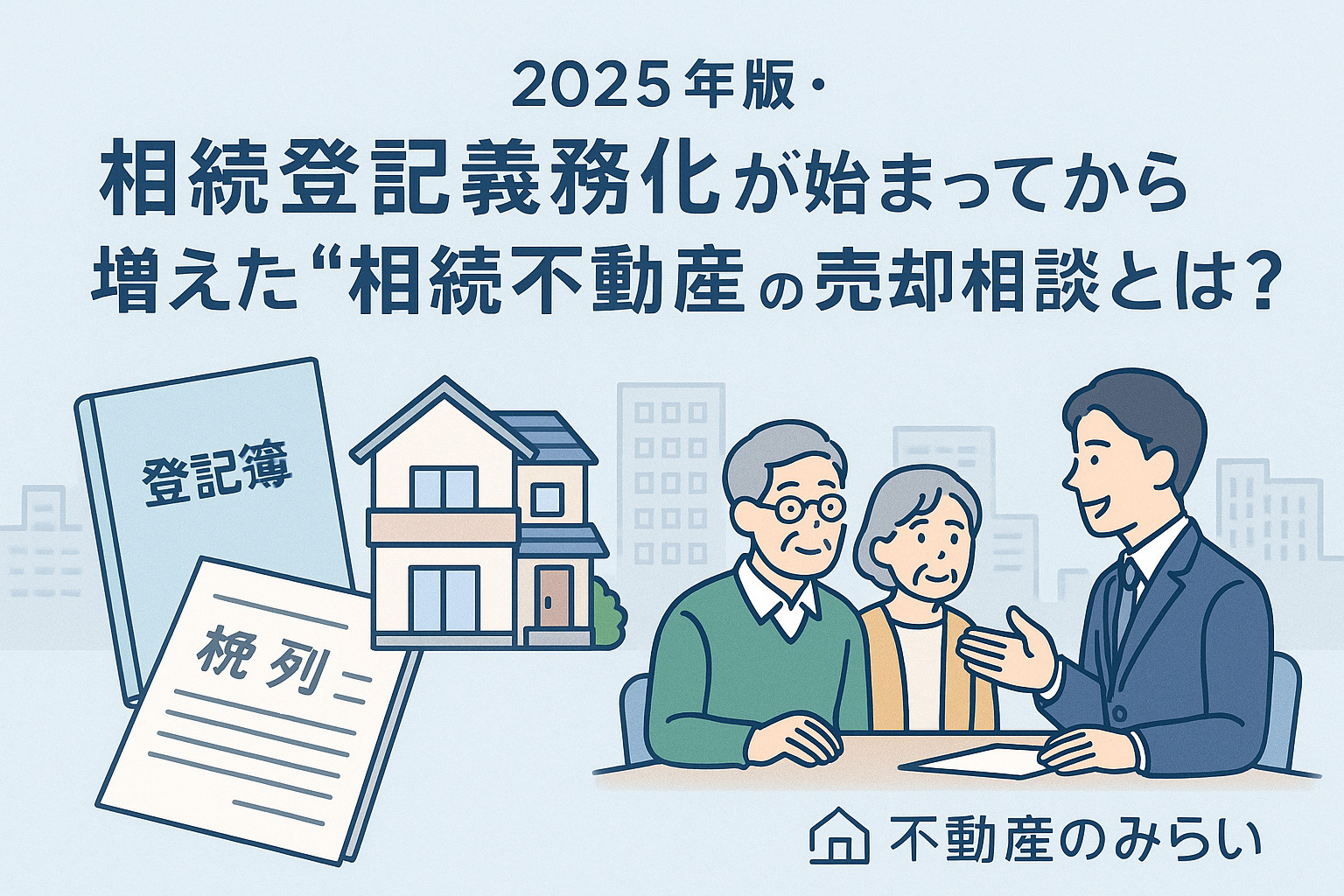 2025年版・相続登記義務化が始まってから増えた“相続不動産”の売却相談とは？の画像
