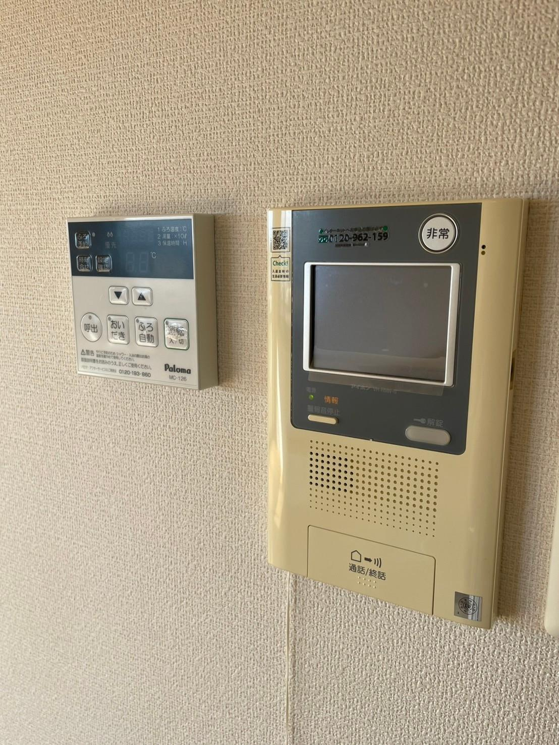 203号室 設備 モニターフォン