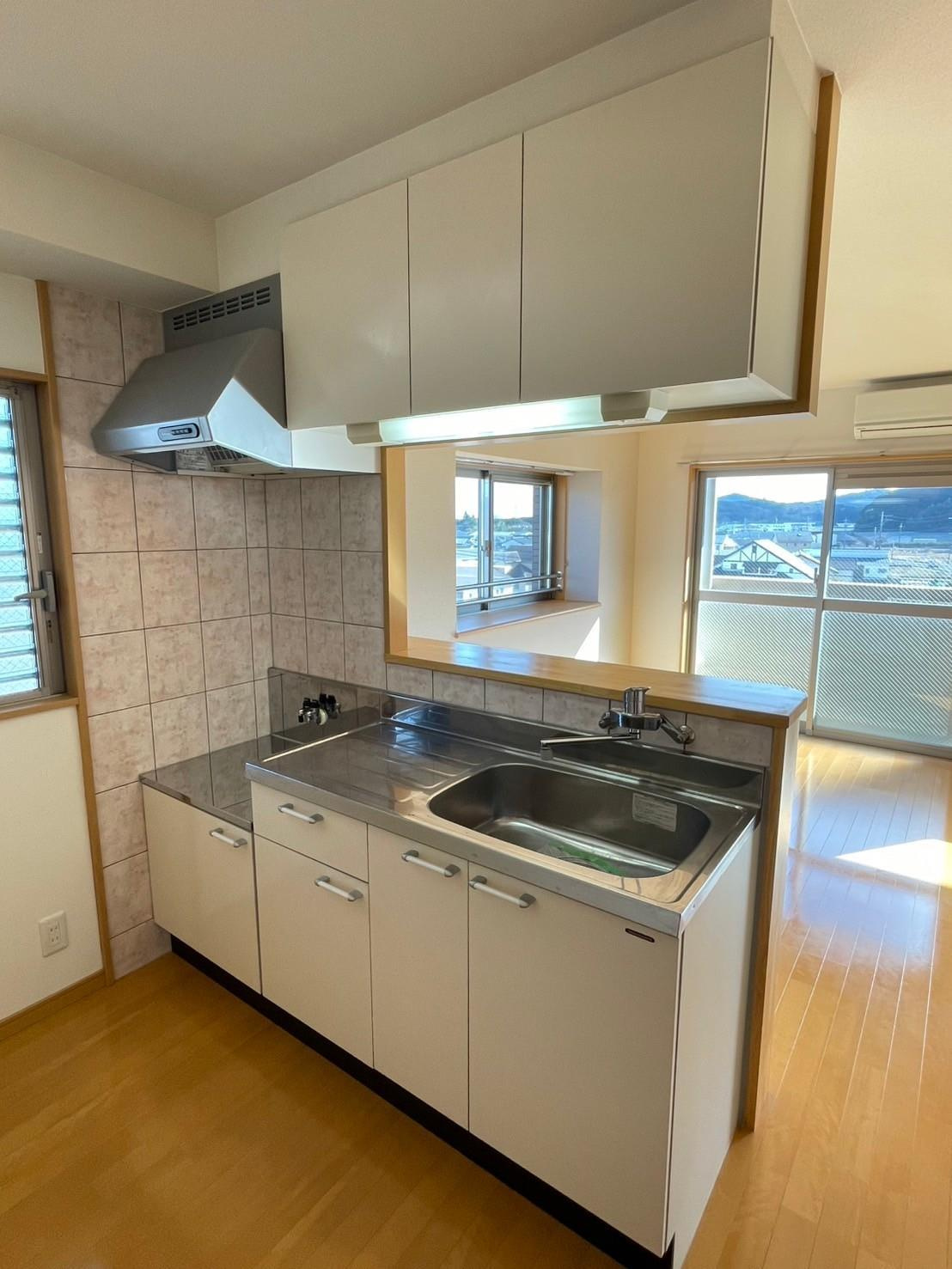 203号室 キッチン 使い勝手の良いキッチン