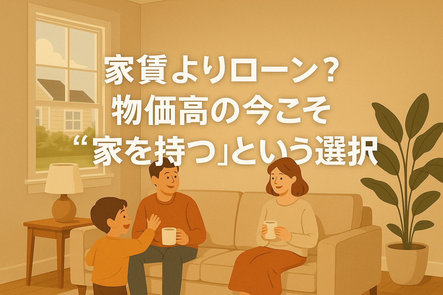 家賃よりローン？物価高の今こそ“家を持つ”という選択の画像