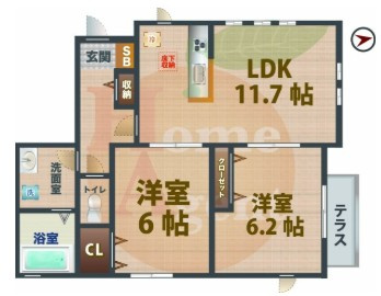 【ラ・ネージュ】の画像