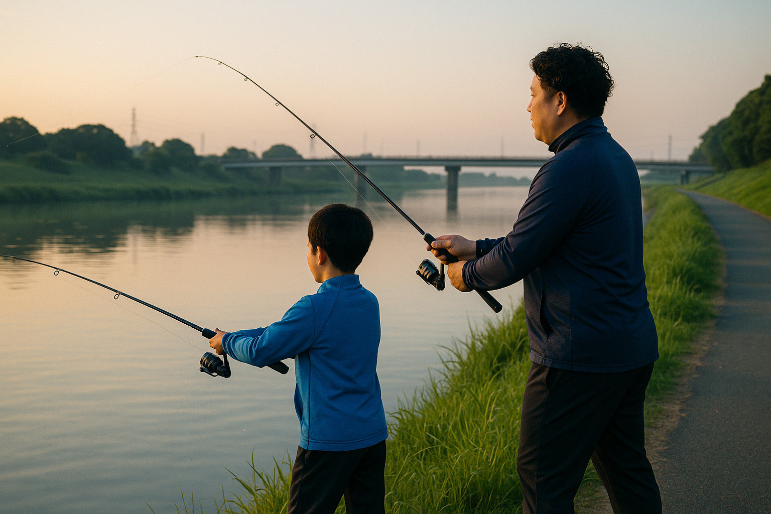 息子と始める「朝トレ生活」の画像