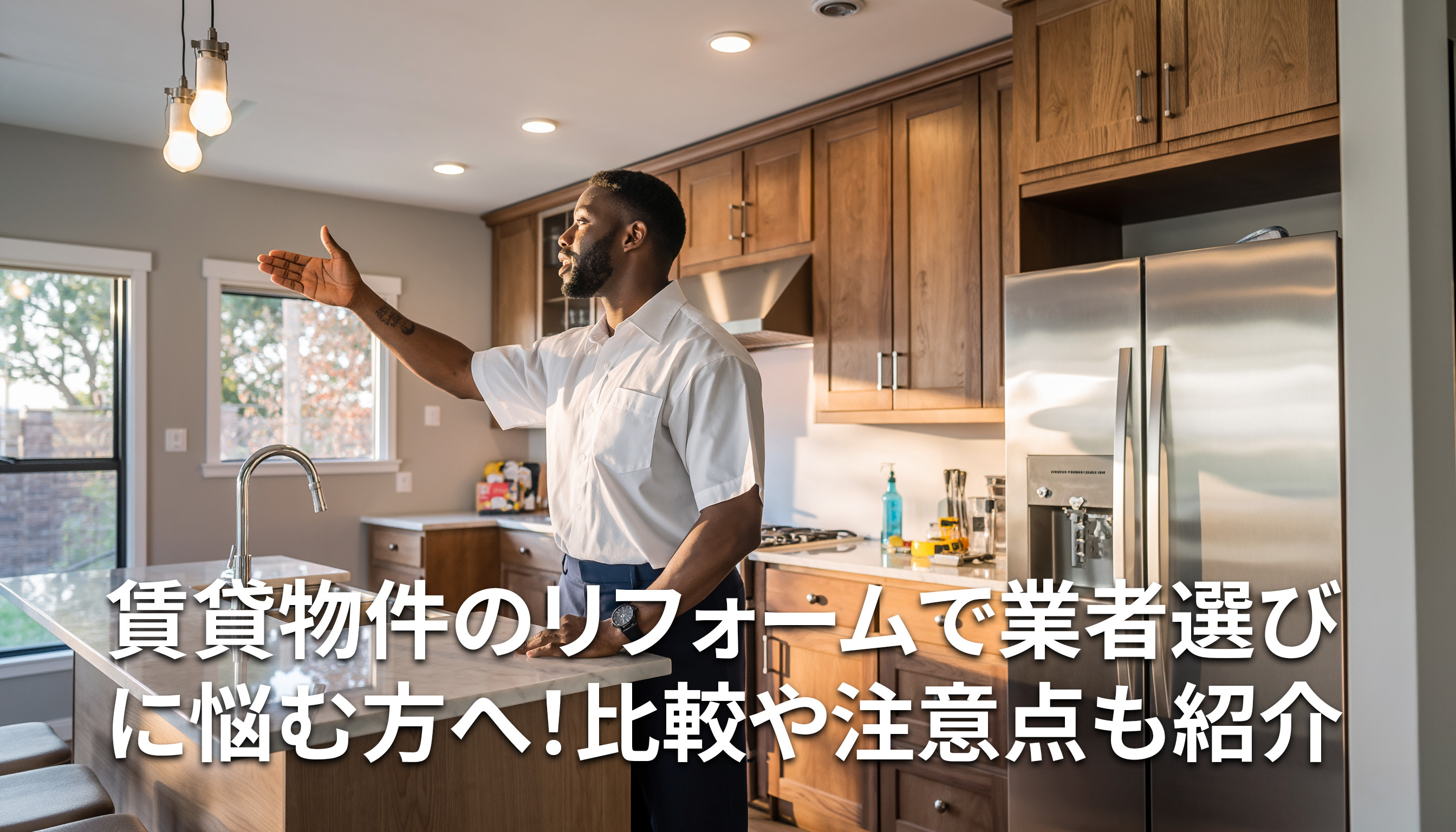 賃貸物件のリフォームで業者選びに悩む方へ！比較や注意点も紹介の画像