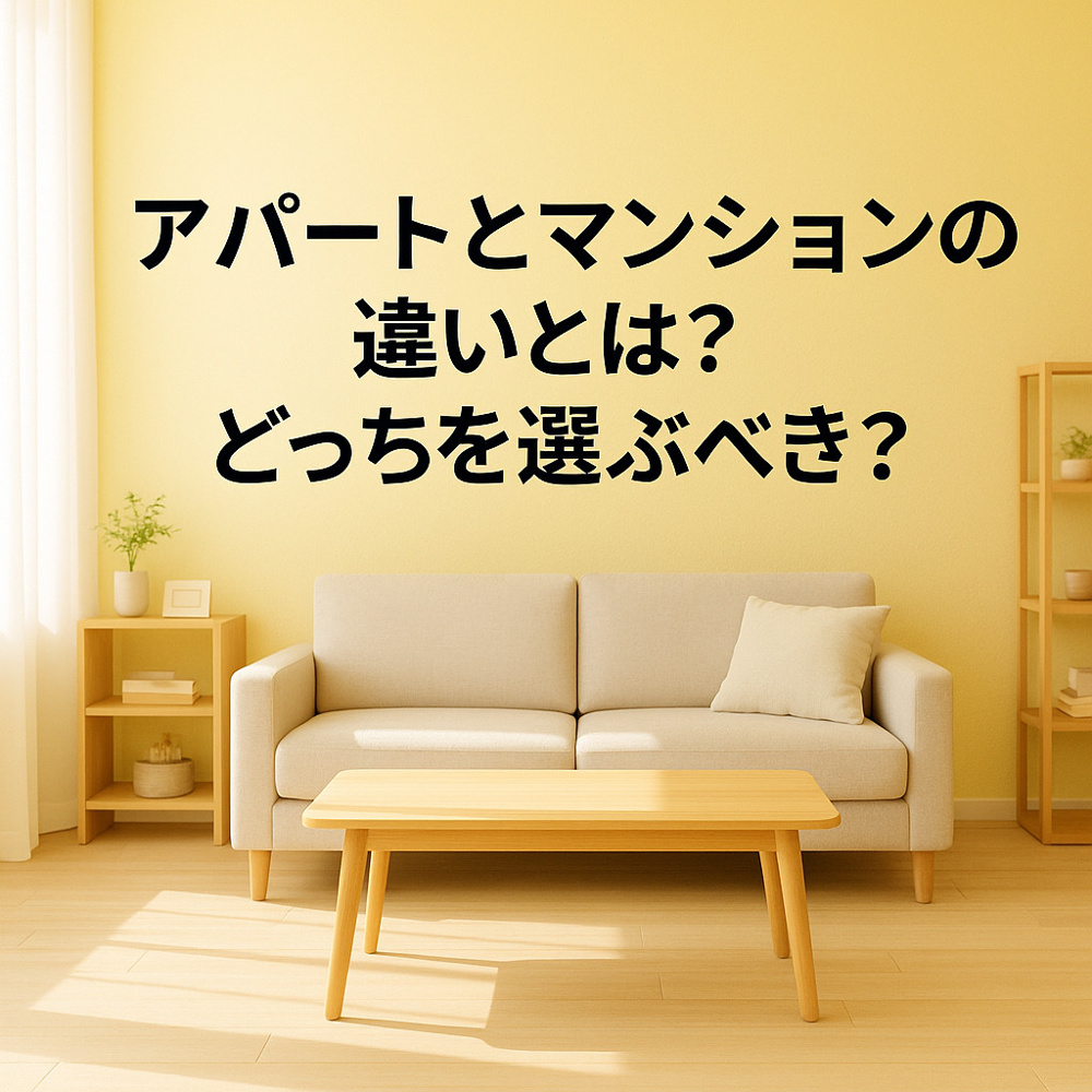 アパートとマンションの違い～名古屋　My賃貸～の画像