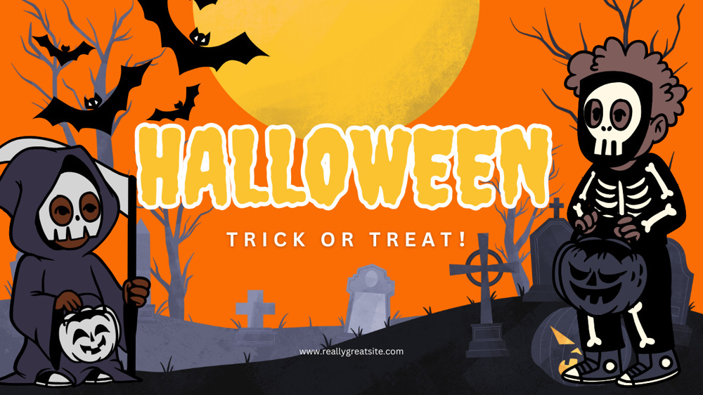 HAPPY HALLOWEENの似合う街の画像